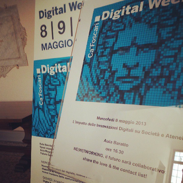 Ca' Foscari Digital Week-1